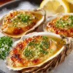 Broiled Parmesan Garlic Oysters