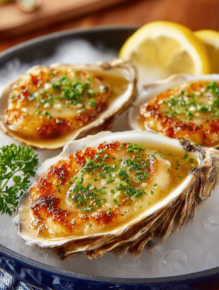Broiled Parmesan Garlic Oysters: A Simple Recipe Delight 2 Broiled Parmesan Garlic Oysters