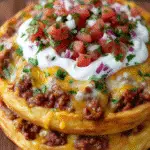 Cheesy Taco Pizza Waffle: Your Next Flavor Adventure! 3 Cheesy Taco Pizza Waffle