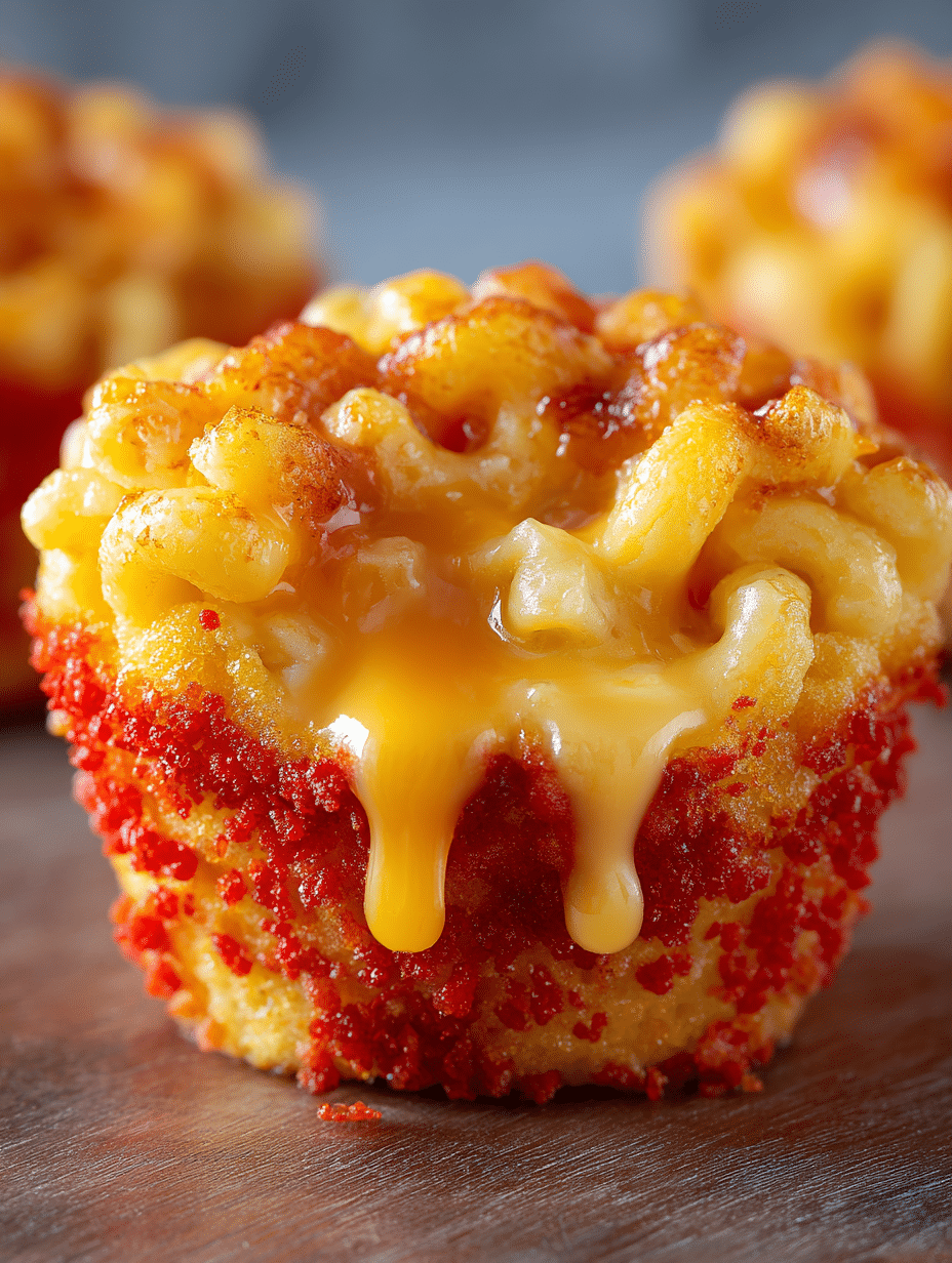 Cheetos Flamin’ Hot Mac & Cheese Muffins: Try This Fun Recipe! 2 Cheetos Flamin’ Hot Mac & Cheese Muffins
