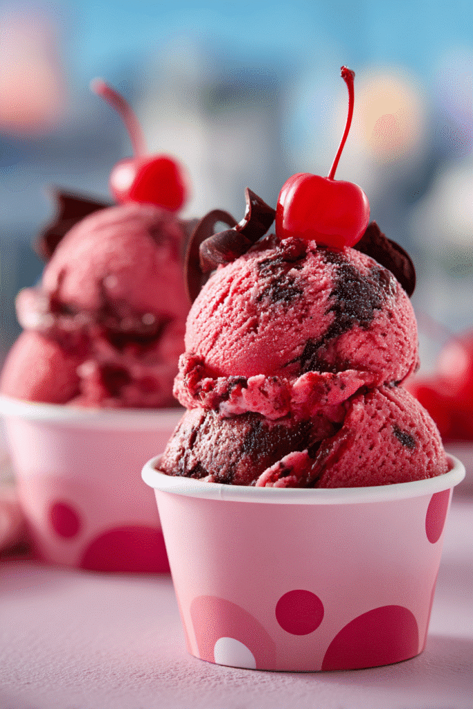 Cherry Coke Ice Cream