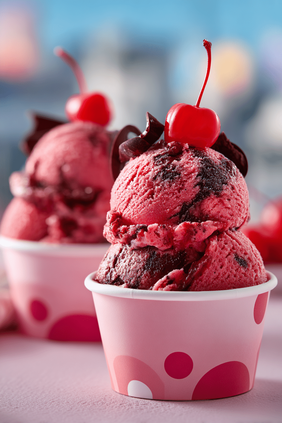Cherry Coke Ice Cream
