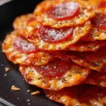 Crispy Pepperoni Pizza Chips: A Delicious Snack Recipe! 3 Crispy Pepperoni Pizza Chips