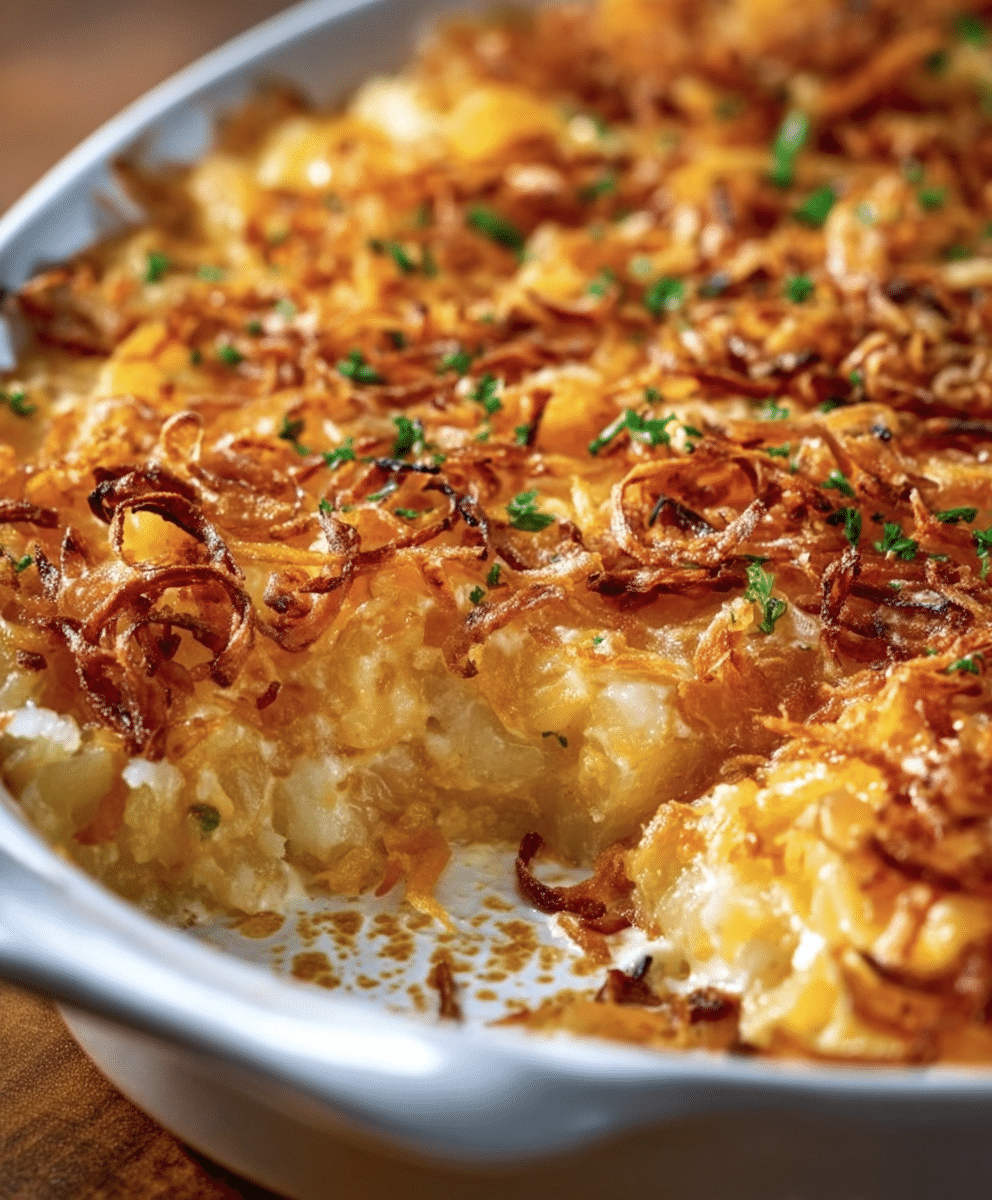 French Onion Funeral Potatoes