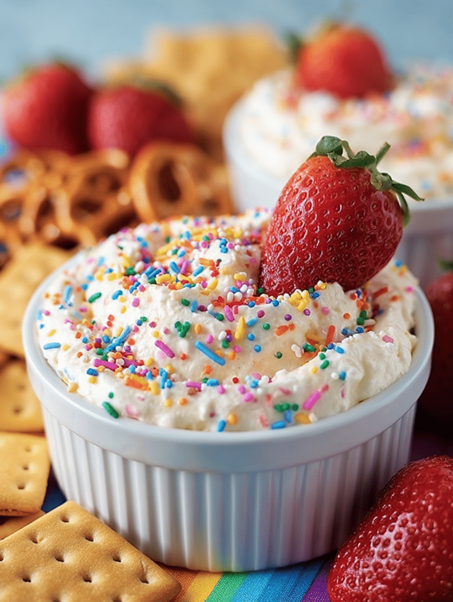 Funfetti Cake Batter Dip