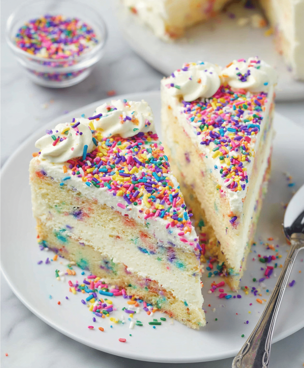 Funfetti Cheesecake Cake