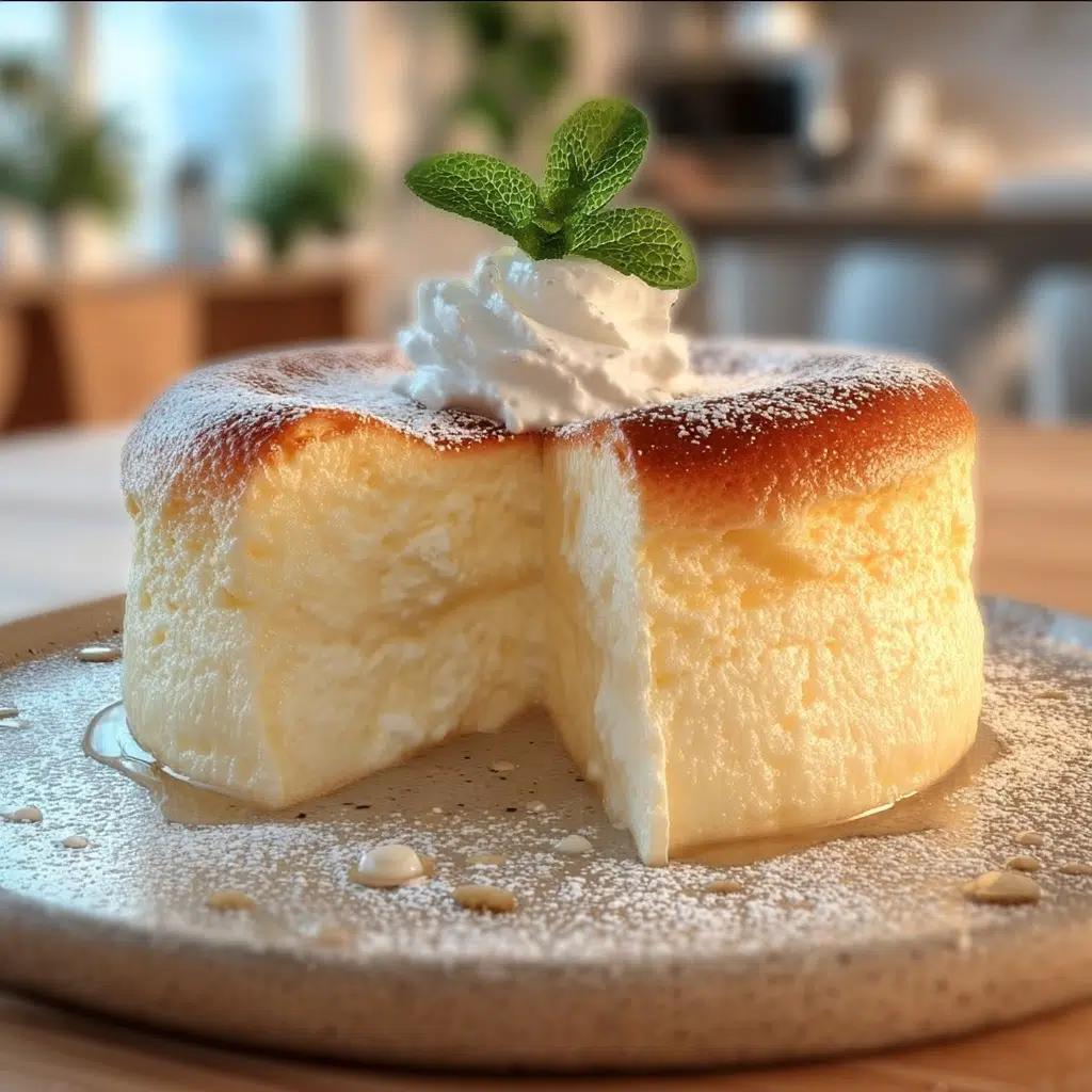 Heavenly Light Cloud Cake