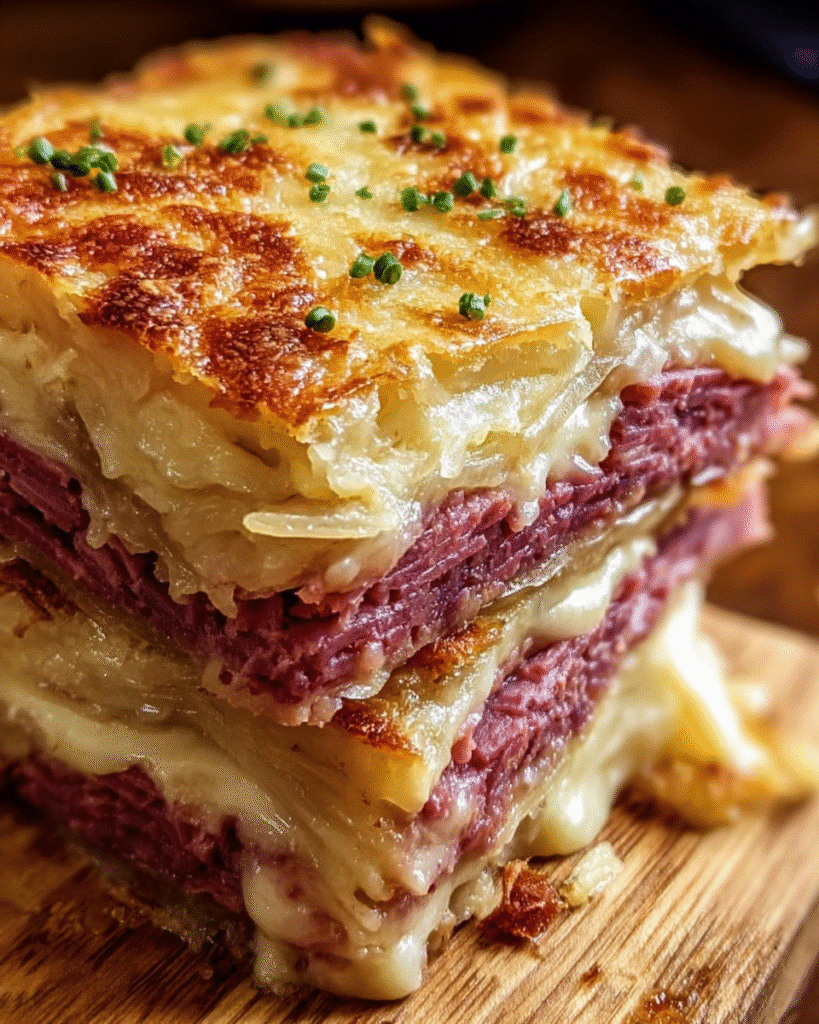 Homemade Reuben Bake