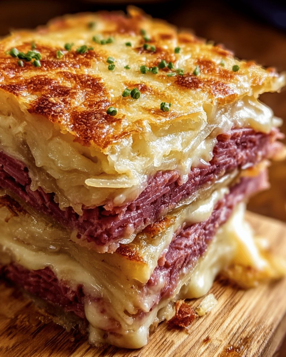 Homemade Reuben Bake
