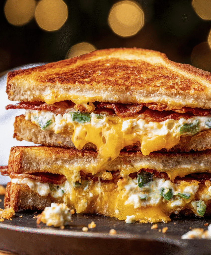 Jalapeño Popper Grilled Cheese