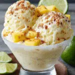 Mango Chili Lime Firecracker Ice Cream