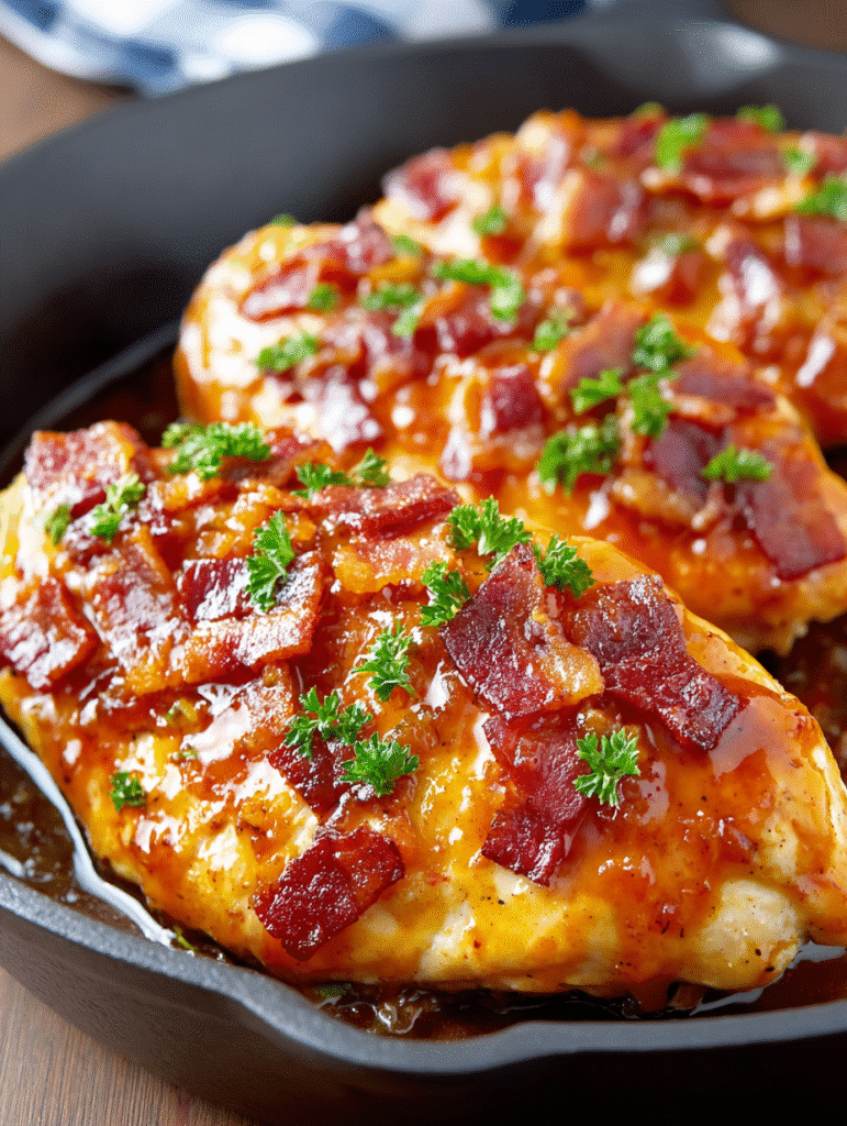 Maple Garlic Bacon Chicken
