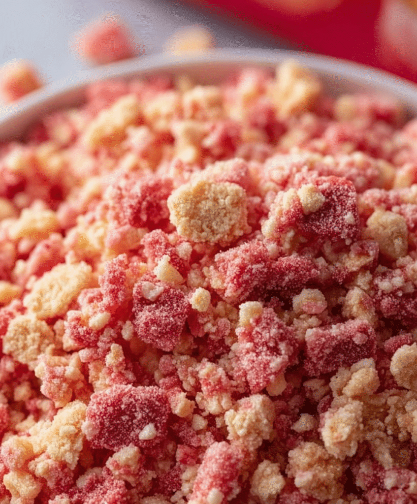 Strawberry Crunch Topping