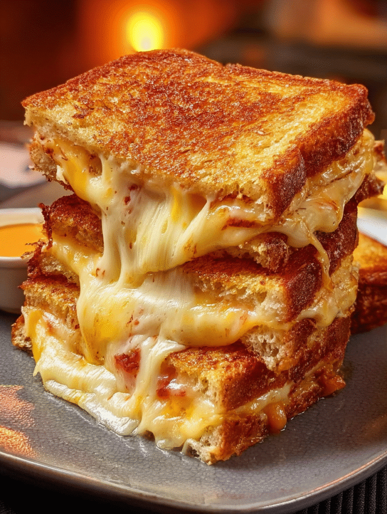 Ultimate Gooey Grilled Cheese Melt