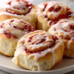 Strawberry Cheesecake Cinnabon Rolls 6 u1127111147 fresh baked strawberry cheesecake cinnamon rolls f9b9eec2 2f25 4cc4 b159 225328294254 0