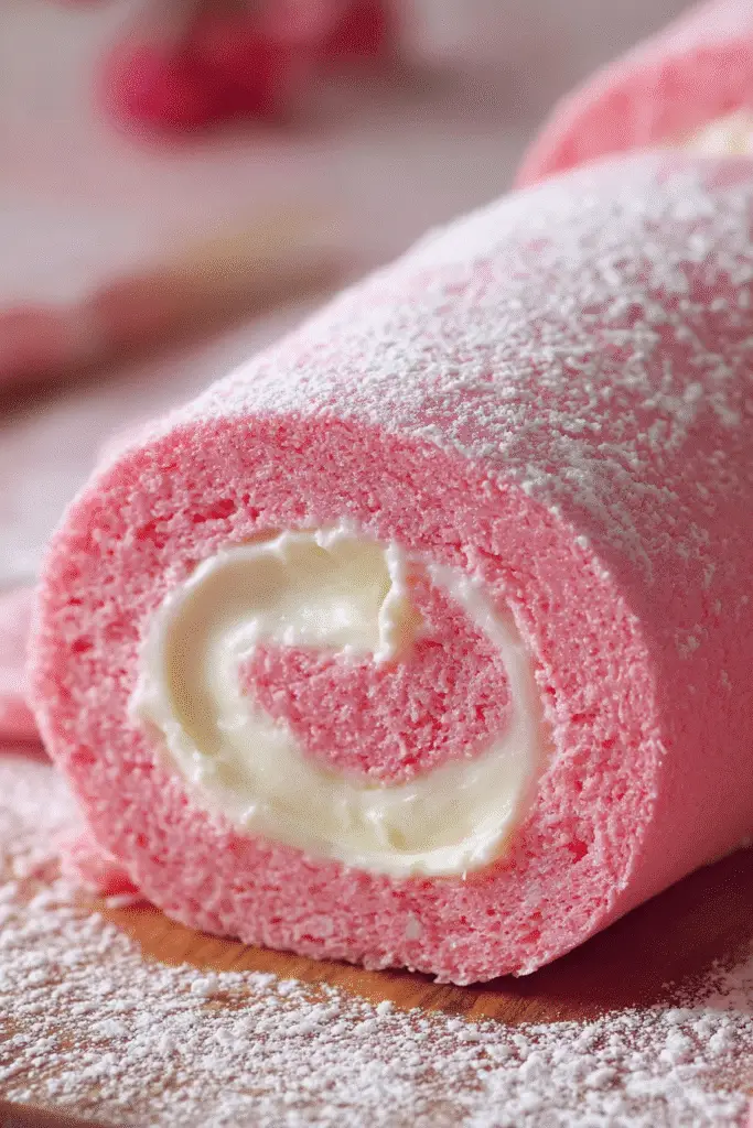Pink Velvet Cake Roll with Cream Cheese Filling 5 u1127111147 httpss.mj .runCZeJkHXswSI ultra realistic pink vel 2a7b3452 ac0b 4c12 b4f3 67a377b8f564 0