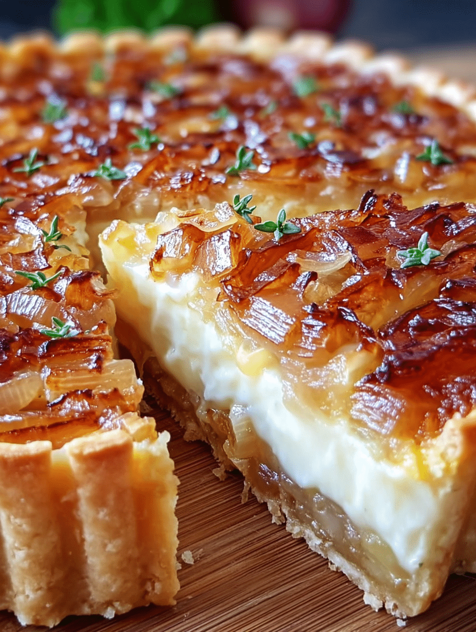 Authentic German Onion Pie (Zwiebelkuchen)