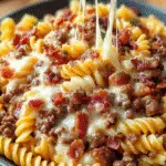 Bacon Cheeseburger Pasta Bake: A Delicious Comfort Dish 3 Bacon Cheeseburger Pasta Bake