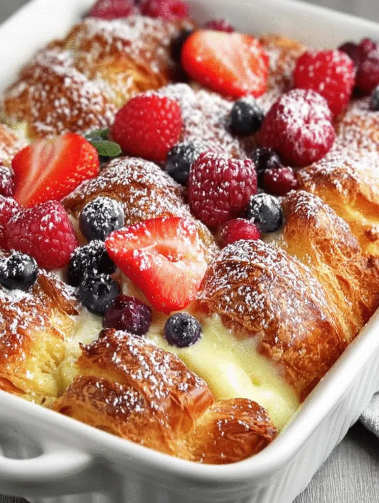 Berry Croissant Bake: Discover This Delicious Recipe! 5 Berry Croissant Bake