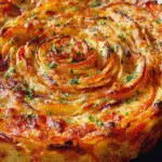 Breakfast Veggie Crinkle Cake