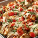 Bruschetta Chicken Bake: A Simple, Flavorful Recipe! 3 Bruschetta Chicken Bake