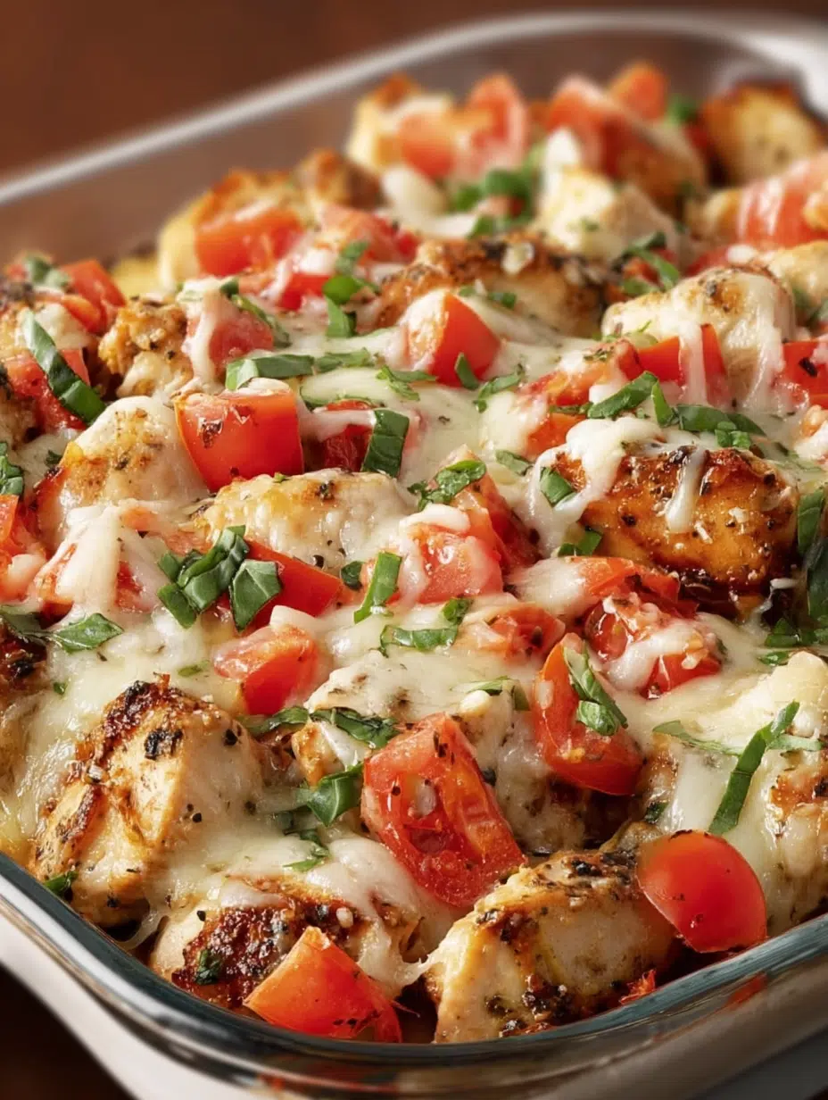 Bruschetta Chicken Bake: A Simple, Flavorful Recipe! 2 Bruschetta Chicken Bake
