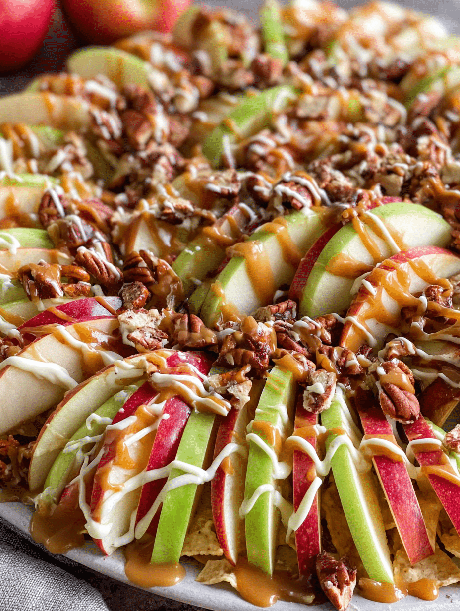 Caramel Apple Nachos: Delight Your Taste Buds Today! 4 Caramel Apple Nachos