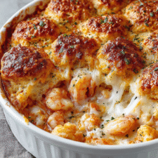 Cheddar Bay Biscuit Seafood Pot Pie: A Comforting Delight!-image