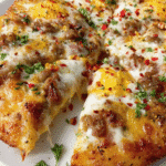 Cheese Crust Breakfast Pizza: A Hearty Morning Delight 6 Cheese Crust Breakfast Pizza
