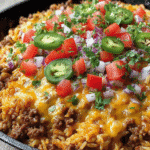Cheesy Taco Rice Skillet Dinner: A One-Pan Delight! 6 Cheesy Taco Rice Skillet Dinner