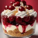Cherry Cheesecake Trifle: Delight in Every Layer Today! 3 Cherry Cheesecake Trifle