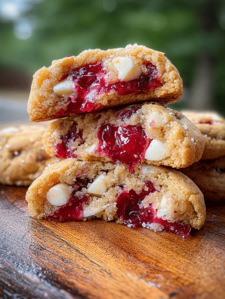 Cherry Pie Stuffed Cookies
