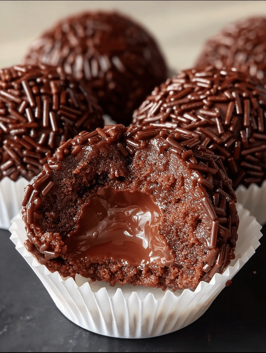 Classic Brazilian Brigadeiros: A Sweet Delight Recipe! 4 Classic Brazilian Brigadeiros