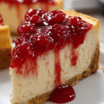 Classic Cherry Cheesecake