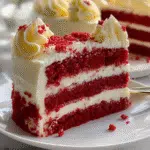 Classic Red Velvet Layer Cake with Cream Cheese Frosting delight awaits! 6 Classic Red Velvet Layer Cake with Cream Cheese Frosting