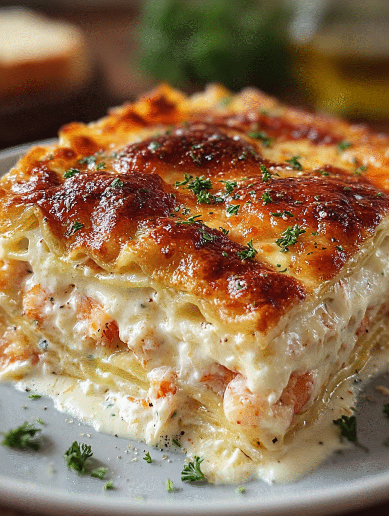 Creamy Seafood Lasagna Bake: A Savory Delight Awaits! 5 Creamy Seafood Lasagna Bake