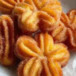 Flower-Shaped Cinnamon Sugar Churros