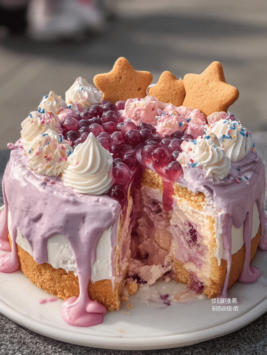 Galaxy Cream Cake: A Delicious Cosmic Dessert Recipe 2 Galaxy Cream Cake