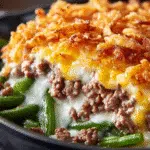 Hamburger Green Bean Casserole: A Comforting Delight! 6 Hamburger Green Bean Casserole