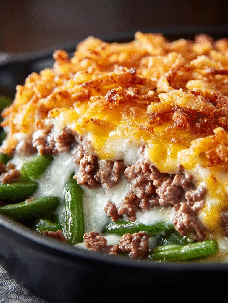 Hamburger Green Bean Casserole: A Comforting Delight! 5 Hamburger Green Bean Casserole