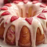 Homemade Strawberry Cream Cheese Pound Cake
