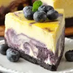 Lemon Blueberry Swirl Cheesecake: A Delicious Delight! 3 Lemon Blueberry Swirl Cheesecake
