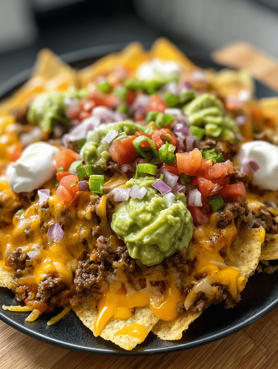 Loaded Beef Nachos Supreme: Discover the Ultimate Recipe! 2 Loaded Beef Nachos Supreme