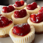 Mini Cherry Cheesecake Cups are a must-try dessert! 6 Mini Cherry Cheesecake Cups
