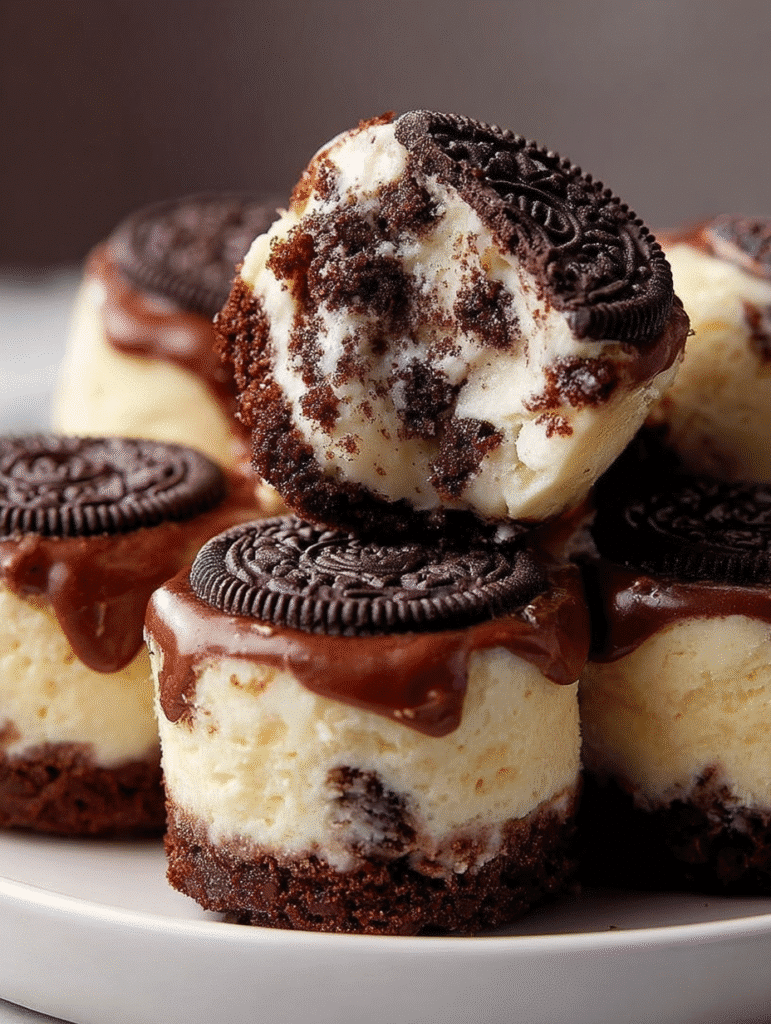 No-Bake Oreo Cheesecake Bites