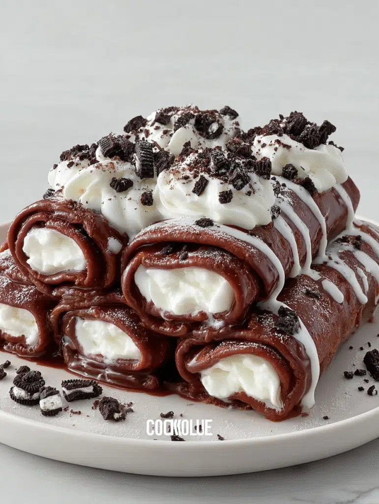 Oreo Cream Chocolate Roll-Ups: A Delightful Recipe Unveiled! 5 Oreo Cream Chocolate Roll-Ups