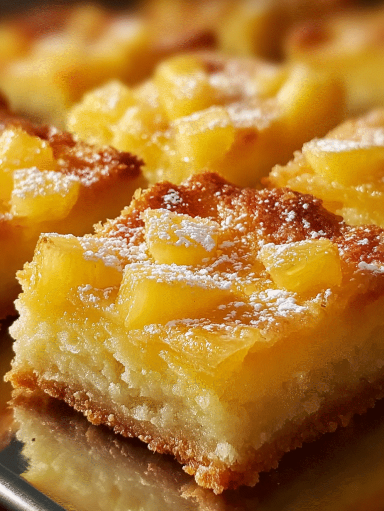 Pineapple Happiness Bars
