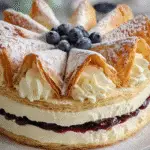 Puff Pastry Berry Cream Cake: A Delightfully Easy Recipe 3 Puff Pastry Berry Cream Cake