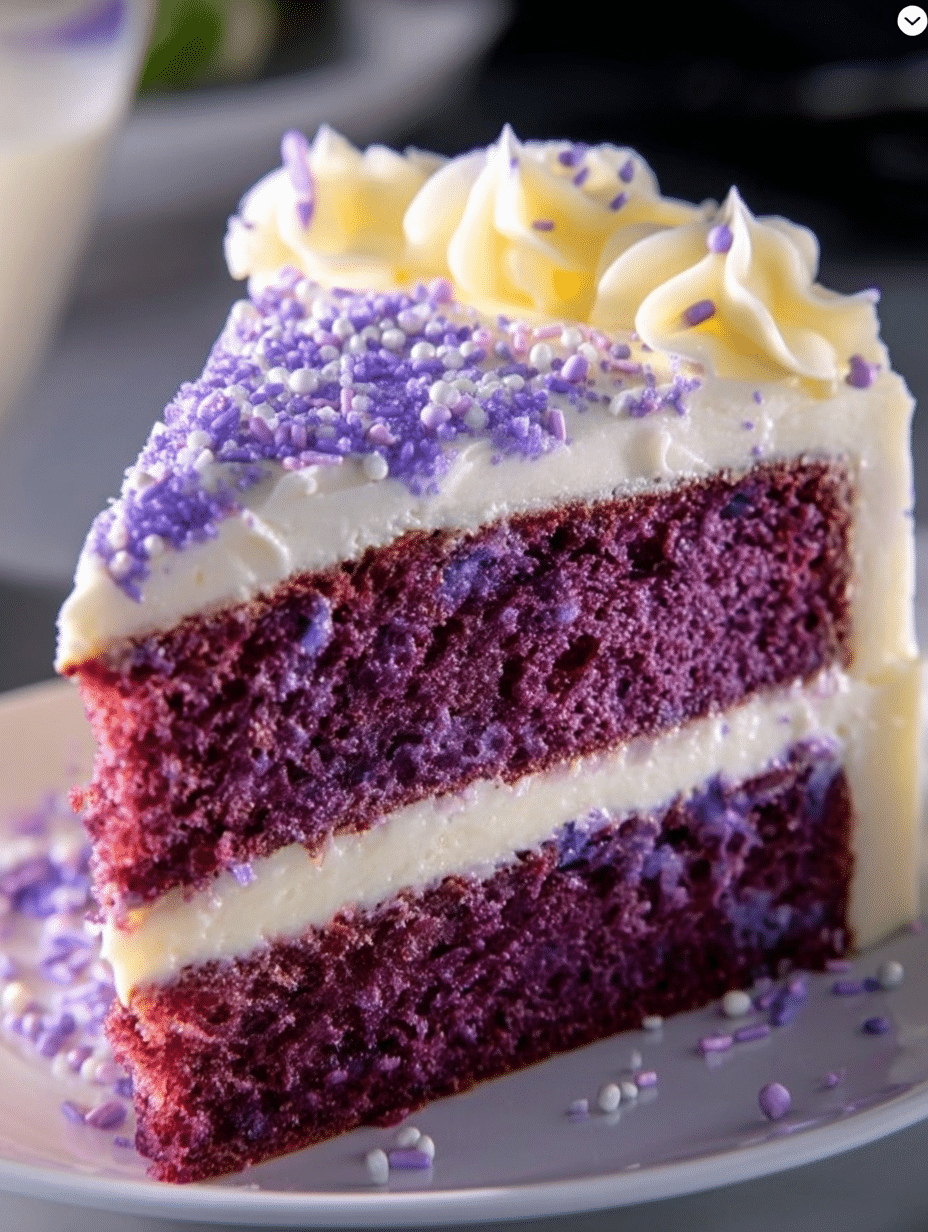 Purple Velvet Cake