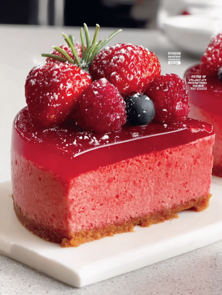 Raspberry Mousse Cake with Mirror Glaze: A Must-Try Recipe! 5 Raspberry Mousse Cake with Mirror Glaze